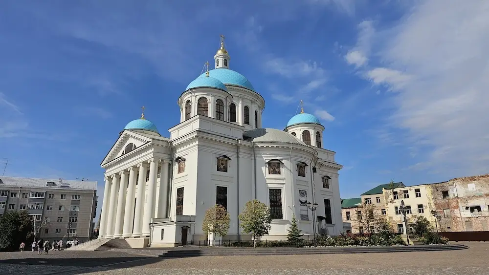 Собор Казанской иконы Божией Матери в Казани. Фото