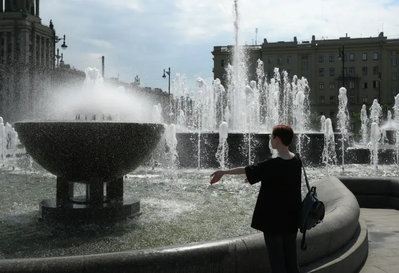 Сотню городских фонтанов восстановили в Петербурге. Фото. © РИА Новости, Алексей Даничев