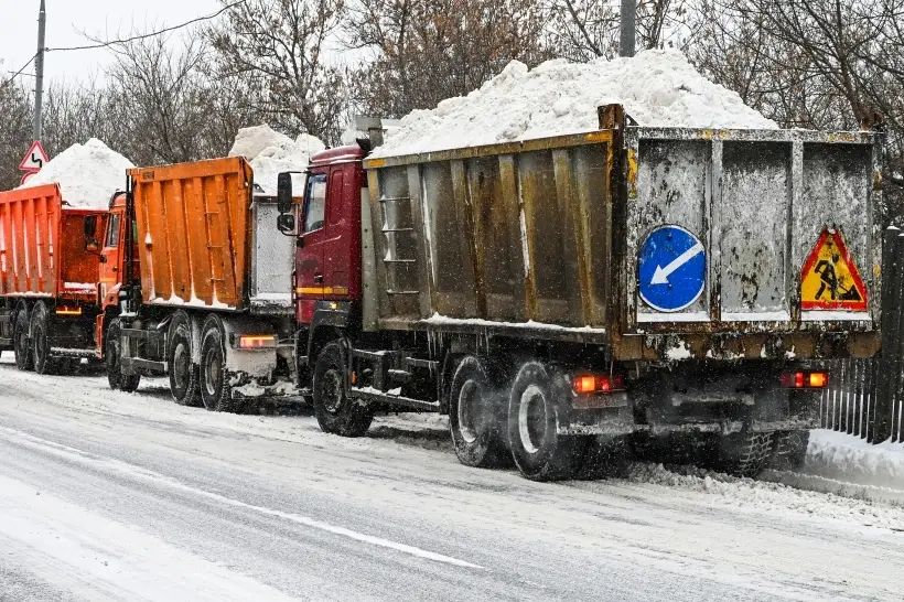 Полигон для накопления снега построят в Вологде. Фото. © РИА Новости. Рамиль Ситдиков