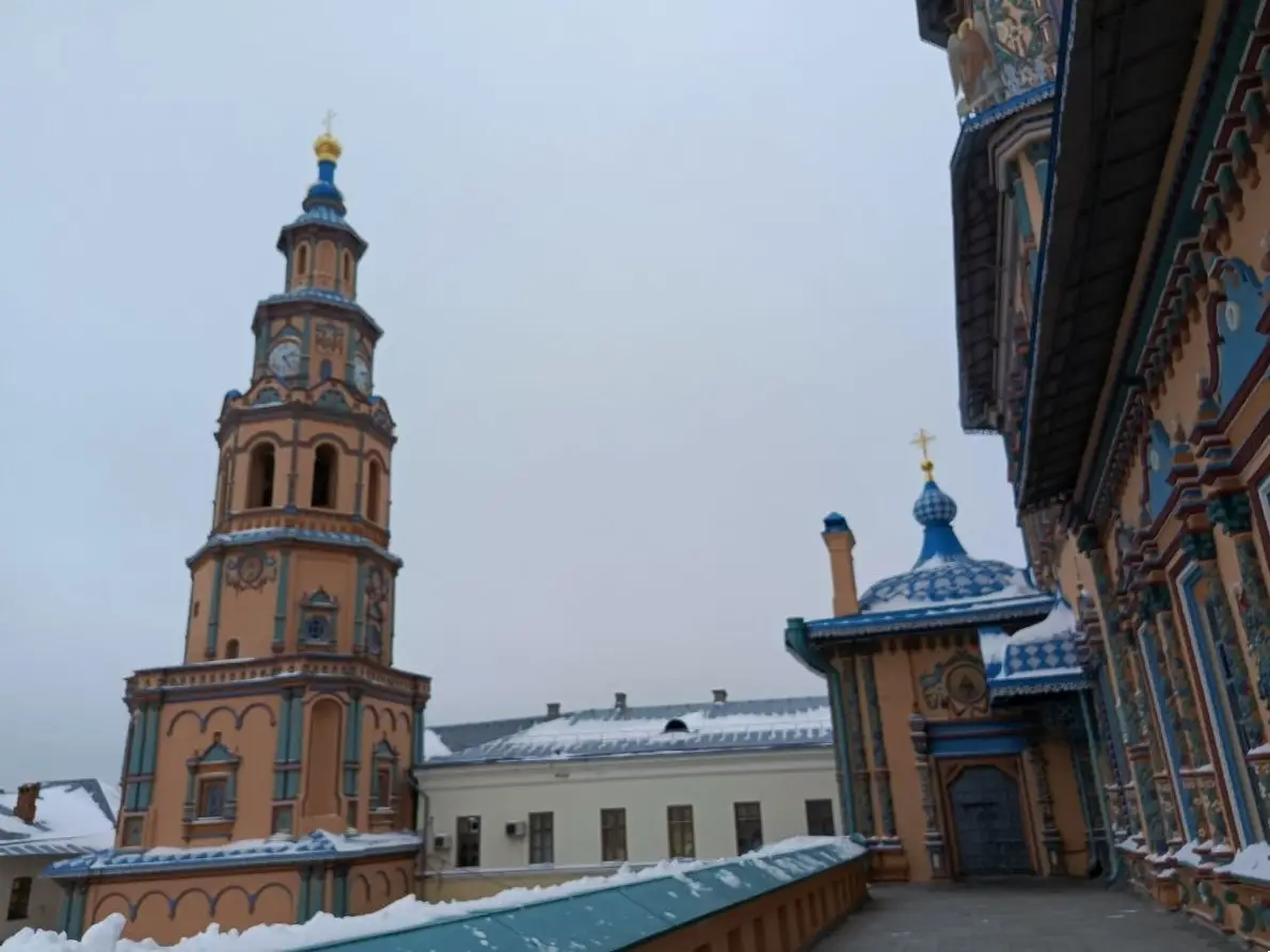 Реставрация колокольни Петропавловского собора завершена в декабре. ©"Интерфакс". Эмма Ситдикова