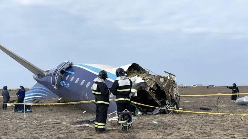 Летевший   в  разбившемся  в  Актау  самолете  бортпроводник  