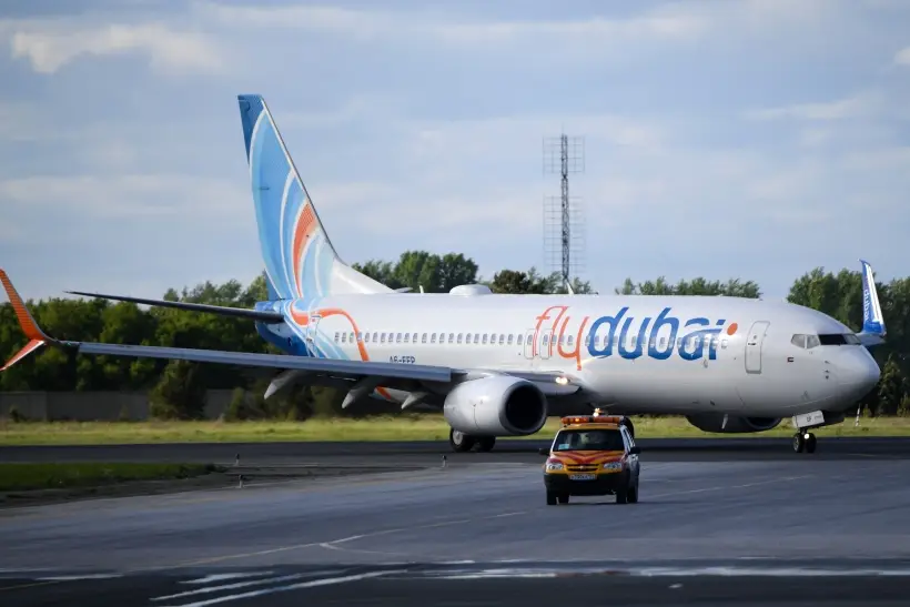 Десятки тысяч туристов отказались от поездок из-за отмены рейсов Flydubai. Фото. Самолет Boeing-737-800 авиакомпании Flydubai. © РИА Новости. Александр Кряжев