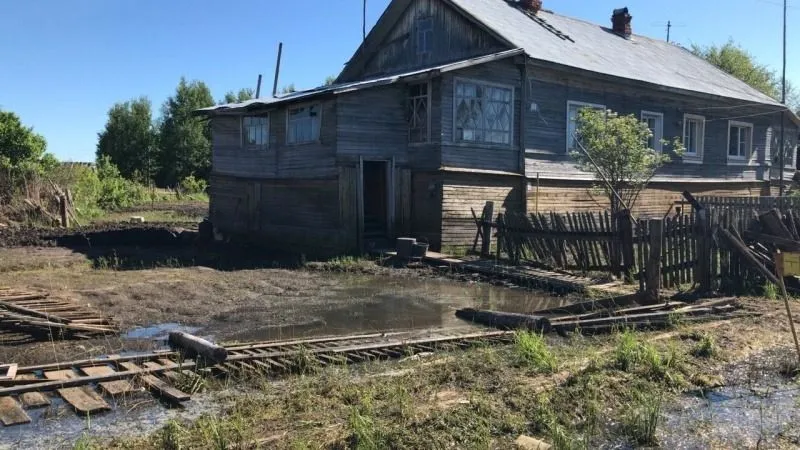 В Вологодской области вода ушла из подтопленных населенных пунктов