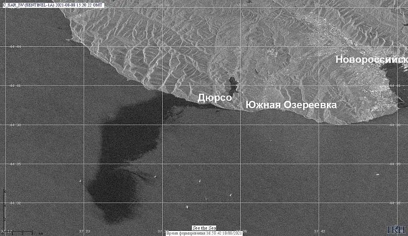 Разлив нефти в море под Новороссийском может нанести ущерб экосистеме заповедника "Утриш"