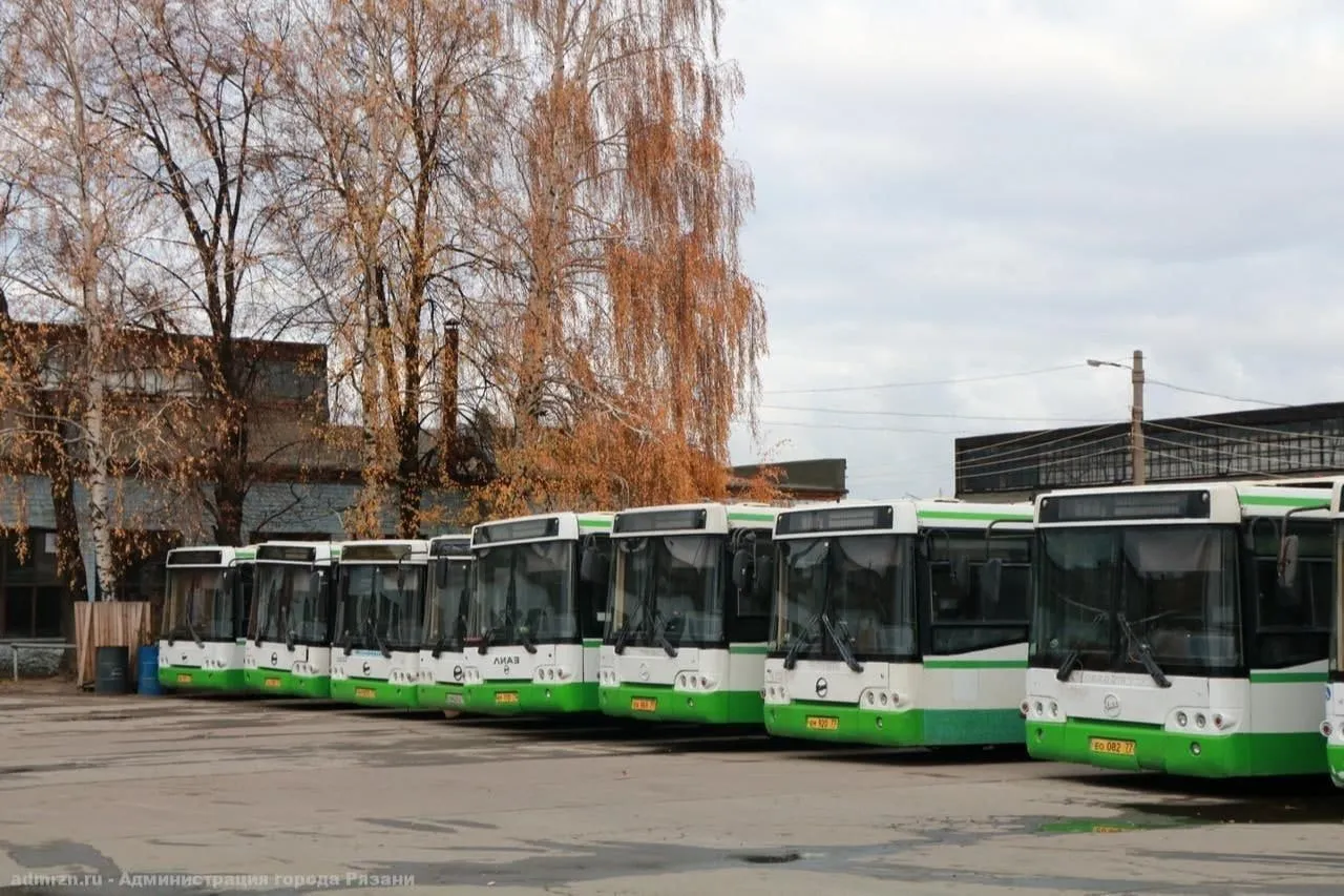 Первые 15 поставленных из Москвы автобусов выйдут на рязанские маршруты до конца октября