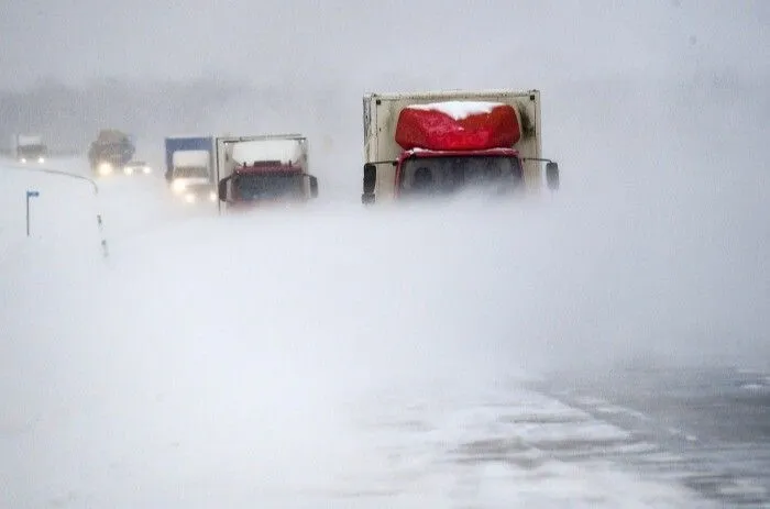 Движение ограничено на участке трассы М-5 в Татарстане и Оренбуржье из-за непогоды