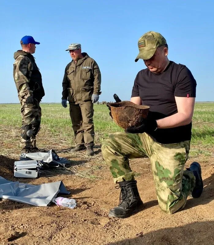 Опознаны и готовятся к перезахоронению останки бойца, найденного в ходе проведения поисковой экспедиции "Вахта Памяти-2022. Сталинградский рубеж"