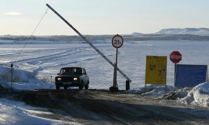 Ледовая переправа через Иртыш открылась в Тюменской области