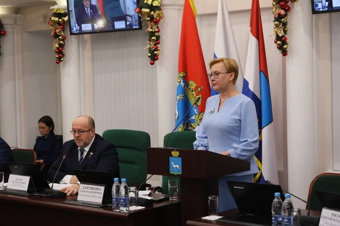 Елена Лапушкина переизбрана главой Самары - Поволжье || Интерфакс Россия