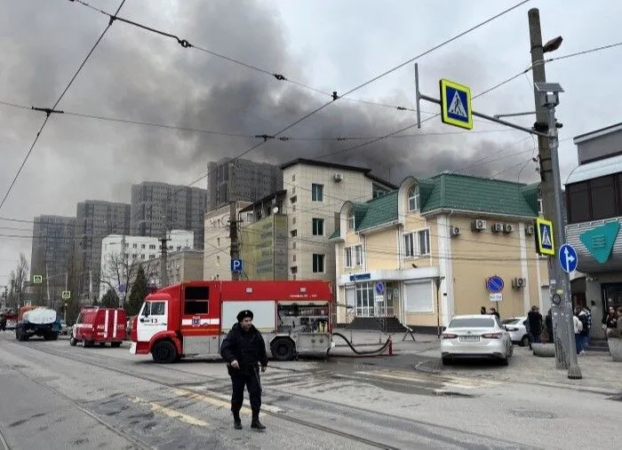 Причиной пожара в здании ПУ ФСБ в Ростове-на-Дону стало замыкание электропроводки - губернатор