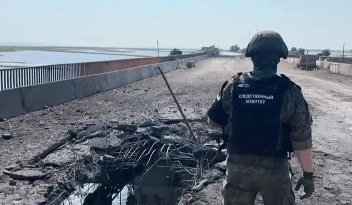 Движение по одной полосе поврежденного Чонгарского моста могут запустить после обследования - Минтранс Крыма