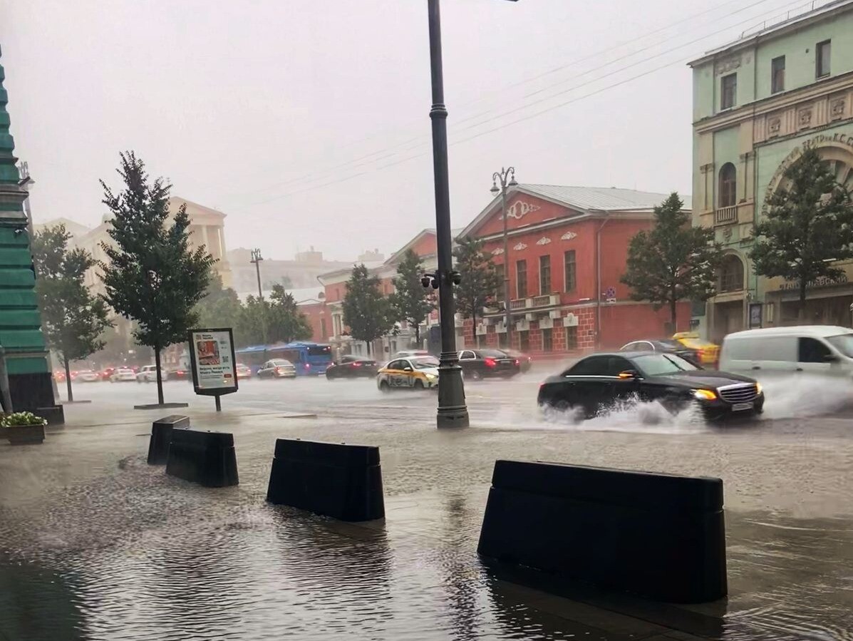 как затопило москву