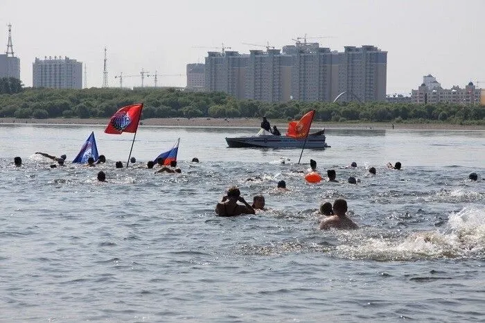 Российско-китайский заплыв "Дружба" через Амур отменен из-за прогнозов по паводкам