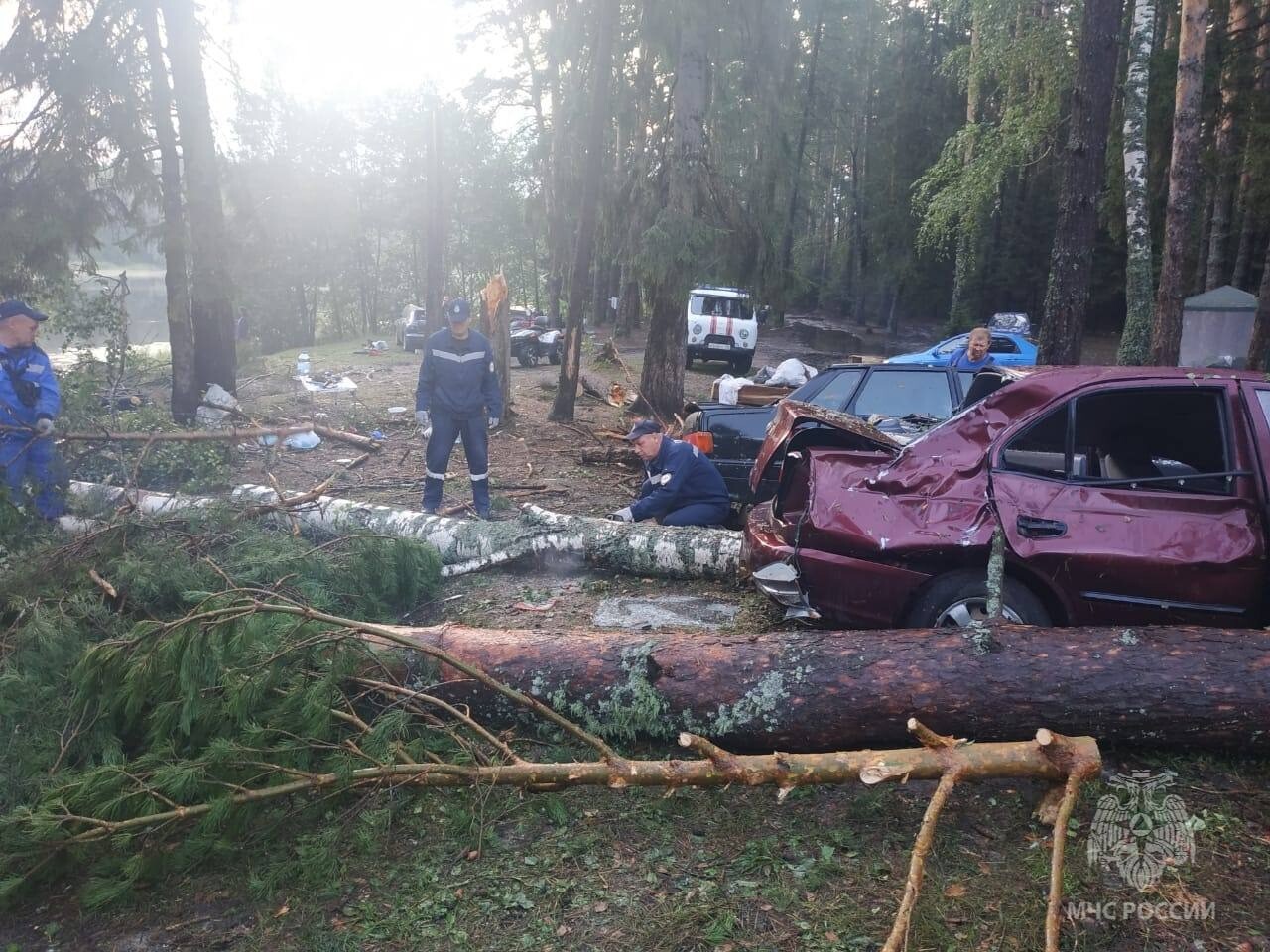 Десять человек погибли и 76 пострадали после урагана в ряде регионов  Поволжья - Поволжье || Интерфакс Россия