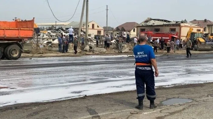 При взрыве в Махачкале пострадали 84 человека - медики