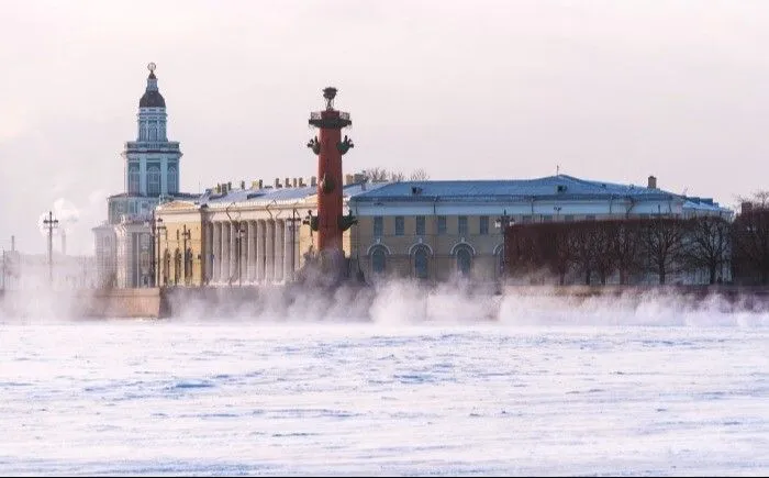 Ростральные колонны не будут зажигать в Петербурге в новогоднюю ночь