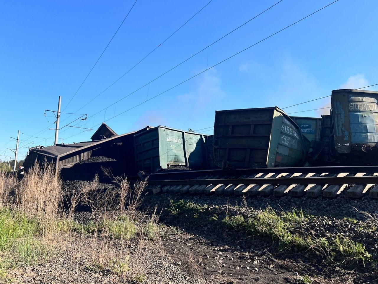 Движение по Транссибу в Амурской области приостановлено из-за схода вагонов  с углем - Дальний Восток || Интерфакс Россия