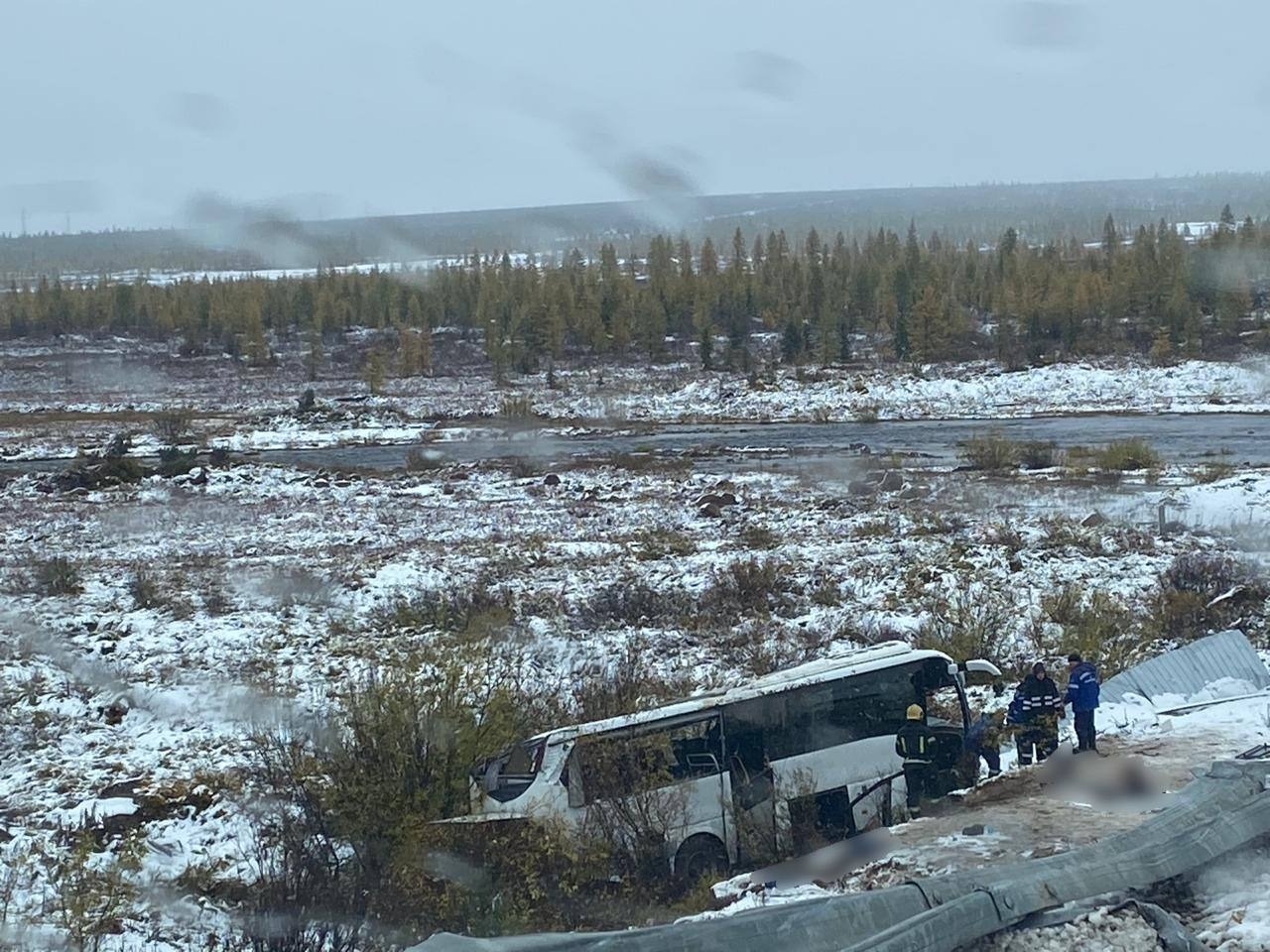 Более 30 человек получили травмы в ДТП с автобусом в Якутии - МВД