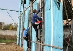 Курские спасатели провели для школьников соревнования по пожарно-прикладному спорту