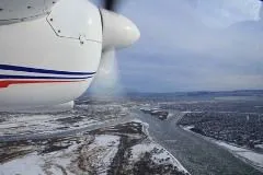 Спасатели Бурятии впервые вылетели на ледовую разведку рек в окрестностях Улан-Удэ