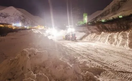 В Кировске запланирован новый подрыв снежного покрова