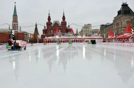 Торжественное открытие катка на Красной площади состоится 29 ноября