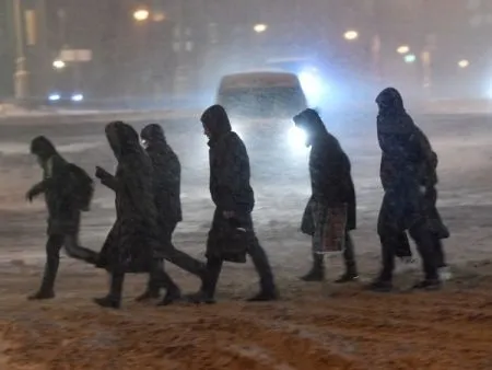 В Москве вечером в четверг и в ночь на пятницу ожидаются сильный снег, порывистый ветер и метель