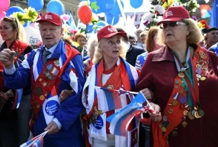 Московская полиция сообщила о 130 тыс. участниках первомайского шествия