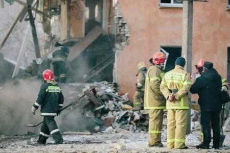 В Ижевске обрушился подъезд многоквартирного дома