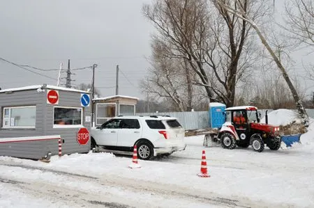 Первая ледовая переправа открылась в Прикамье