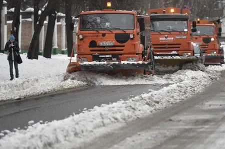 Высота снежного покрова в столице достигла максимального значения за зиму - 15 см