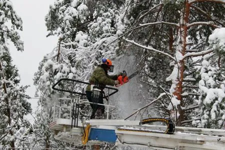 Энергоснабжение Калужской области полностью восстановлено после непогоды