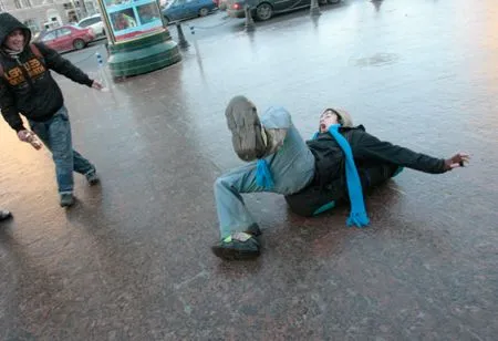 Гололед вновь ожидается в Москве