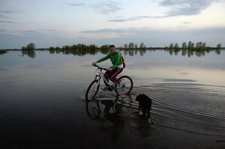 Река подтопила село под Читой