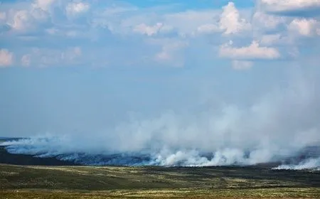 Чрезвычайная пожароопасность прогнозируется на Ставрополье