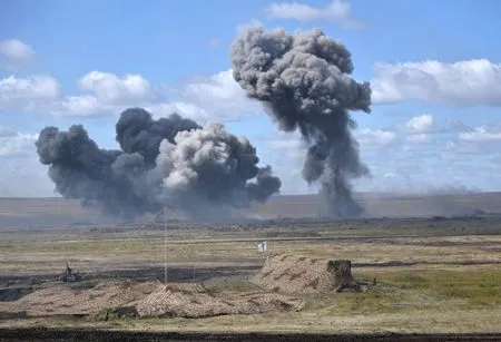 Военные активно применяли боевой опыт, полученный в Сирии, на маневрах "Восток-2018"