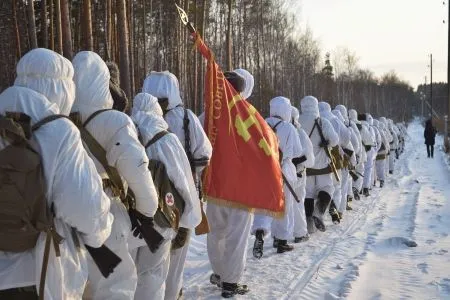 Военно-историческая реконструкция битвы под Москвой прошла в Тюменской области