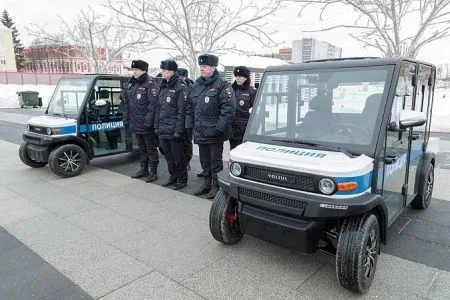 Первые электрокары пополнили автопарк тульской полиции