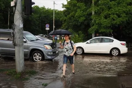 Режим ЧС объявили в одной из станиц на Кубани после сильного ливня