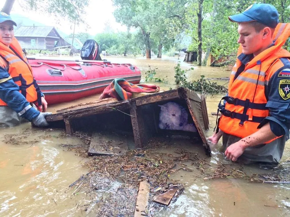 Более 520 домов подтоплено в Приморье