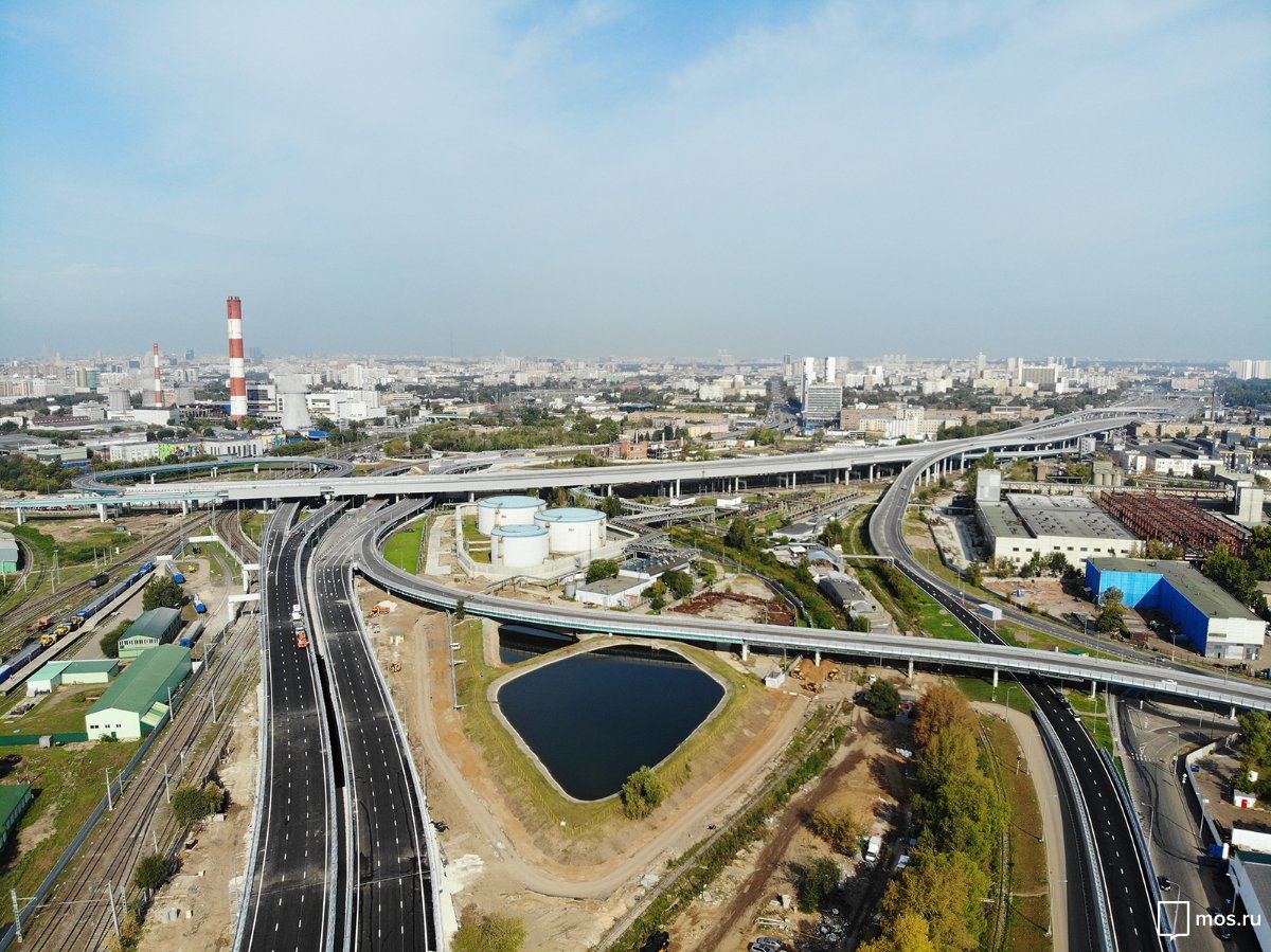 Новое транспортное кольцо Москвы сформируют около 300 км хордовых магистралей