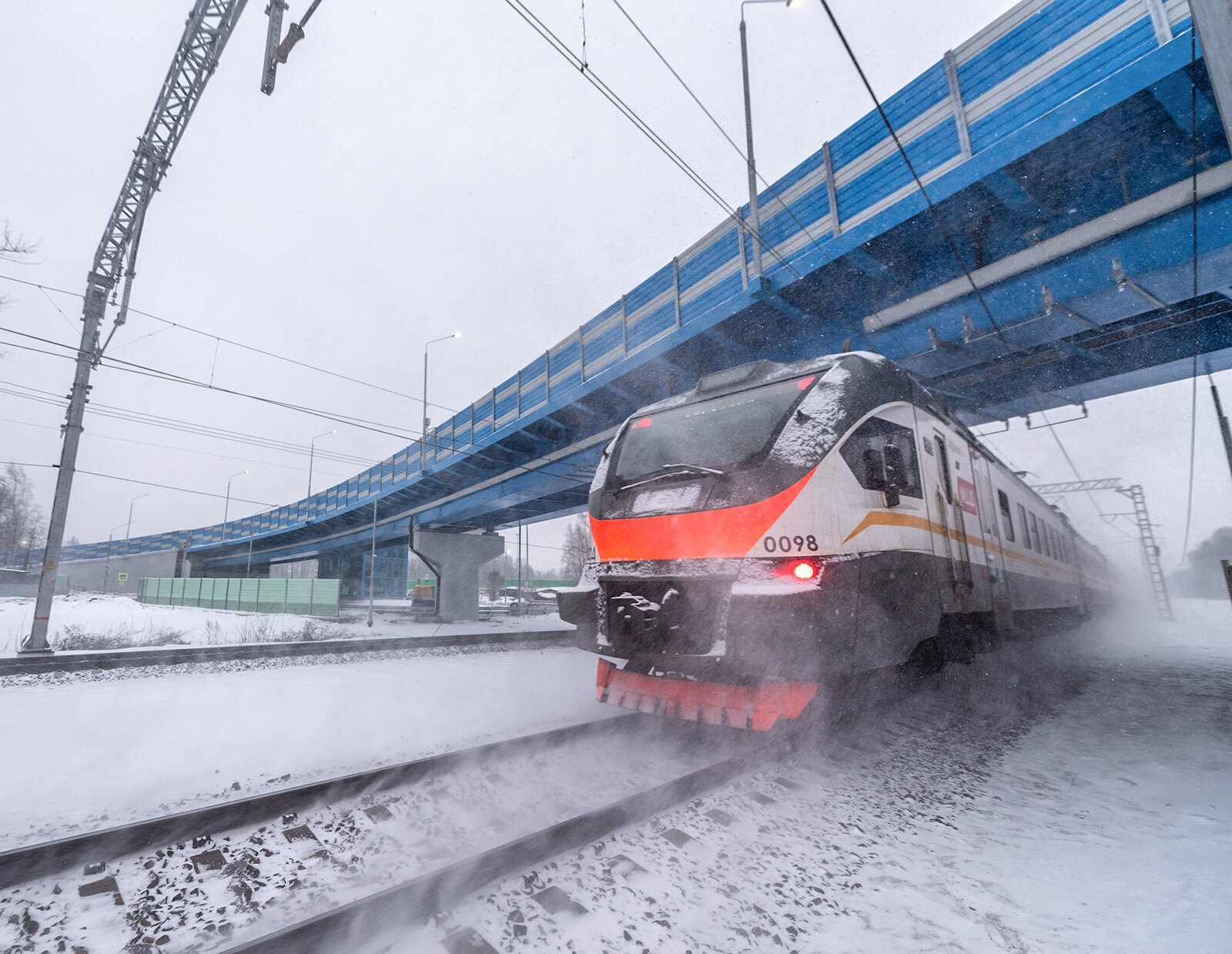 Новый путепровод через пути МЦД-1 свяжет север и северо-восток Москвы -  Недвижимость || Интерфакс Россия