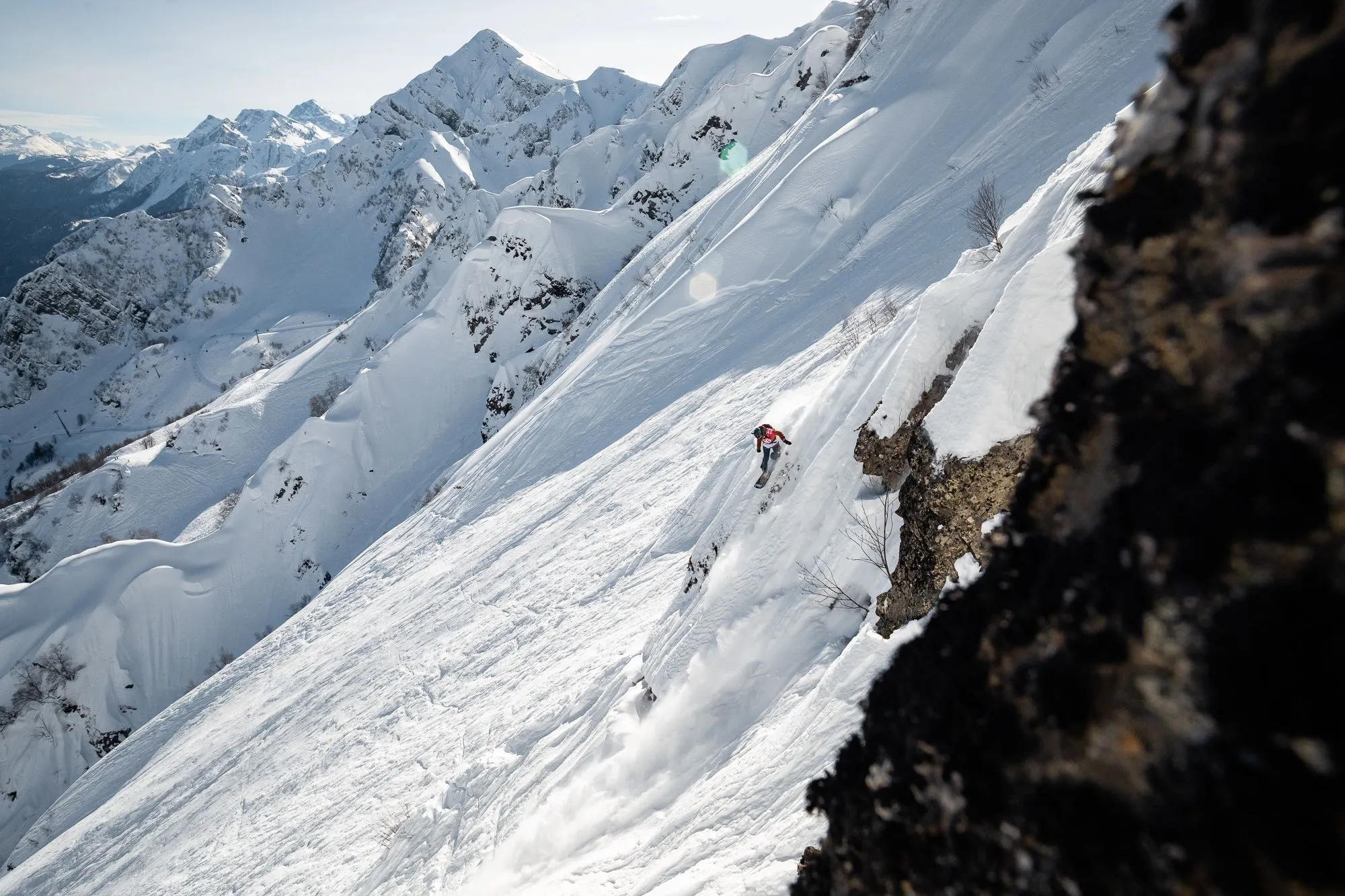 Соревнования Freeride World Tour Qualifier 3* стартуют на Розе Хутор 10 февраля