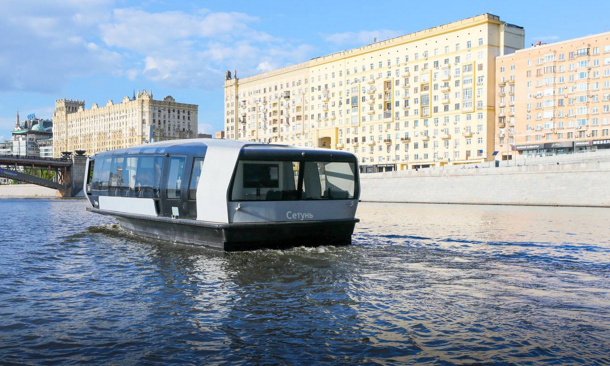 Первый регулярный круглогодичный маршрут речного электротранспорта  запустили на Москве-реке - Туризм || Интерфакс Россия