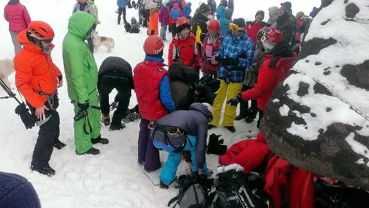 Фестиваль по ледолазанию на замерзших водопадах прошел на юге Сахалина