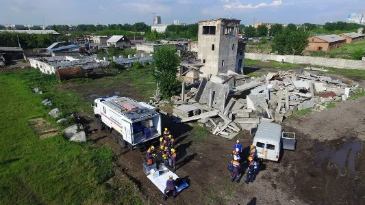 Сибирский поисково-спасательный отряд МЧС России отработал в рамках учений все этапы оказания международной помощи