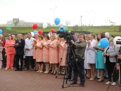 Детская поликлиника открылась в городе-спутнике Кемерово Лесная Поляна