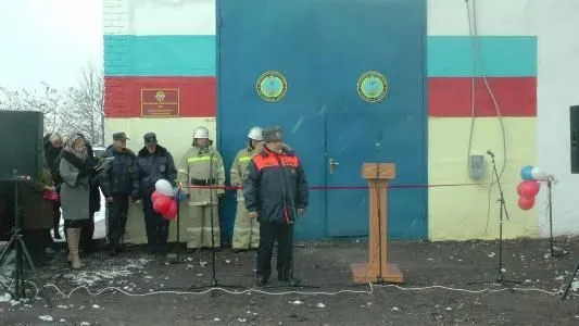 В Новом Осколе Белгородской области открыли обновленную пожарно-спасательную часть