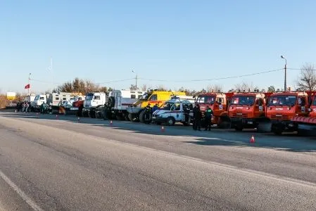 Учения по ликвидации зимних ЧС прошли в Волгоградской области