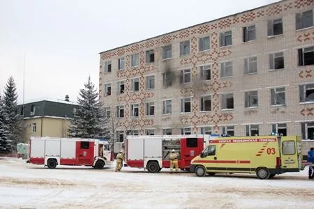 Последствия учебного взрыва показательно ликвидировали калужские спасатели